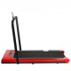 Buy Electric Treadmill WITH Foldable Handles, Electric Treadmill, Red and Black Treadmill for Walking and Running, 1120x360x1.4 mm, Capacity up to 100 kg with LED Digital Display and Remote Control