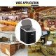 Buy Ice Maker Abs Housing Material Ice Machine 110W Ice Maker Capacity 9/Cycle Black Ice Cube Machine