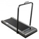 Buy Electric Treadmill with Foldable Handrail, Electric Walking and Running Treadmill with LED Digital Display, Silver Treadmill with Remote Control, Capacity up to 100kg