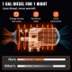 Buy 12V 2KW Diesel Car Heater Aluminum Diesel Air Heater with LCD Switch for Boats Bus Blue