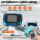 Buy 12V 2KW Diesel Car Heater Aluminum Diesel Air Heater with LCD Switch for Boats Bus Blue