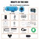 Buy 12V 2KW Diesel Car Heater Aluminum Diesel Air Heater with LCD Switch for Boats Bus Blue