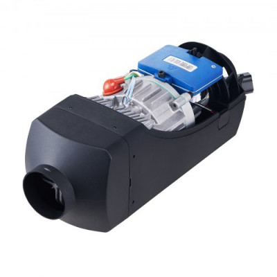 VEVOR Calentador Coche de Aire Diesel 12V 2kW Consumo 0,12-0,26L/h Calefacción Estacionaria 8~36°C Ajustable Control Inteligente con Lcd Bluetooth