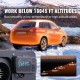 Buy All in One Portable Diesel Car Heater 12V 5kW Diesel Air Heater 0.16-0.52 L/h 8~36°C Adjustable 15-20 m² LCD Bluetooth Remote Control