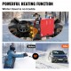 Buy 12V 5KW Diesel Car Heater Aluminum Diesel Air Heater with Voice Broadcast and 1 Air Outlet for Truck Vans RV