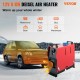 Buy 12V 8KW Diesel Air Car Heater with Paw-Shaped Switch and 1 Air Outlet Car Heating Equipment Heating