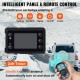 Buy 12V 8KW Diesel Car Heater Aluminum Diesel Air Heater with LCD Switch and 1 Air Outlet for Truck Vans RV