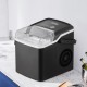 Buy Ice Machine Portable Countertop Ice Maker 12kg/24h 9 Ice Cubes in 7 Minutes Food Grade Ice Maker