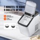 Buy Ice Machine Portable Countertop Ice Maker 15kg/24h 9 Ice Cubes in 7 Minutes Food Grade Ice Maker