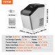 Buy Ice Machine Portable Countertop Ice Maker 15kg/24h 9 Ice Cubes in 7 Minutes Food Grade Ice Maker