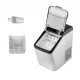 Buy Ice Machine Portable Countertop Ice Maker 15kg/24h 9 Ice Cubes in 7 Minutes Food Grade Ice Maker