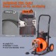 Buy Electric Drain Blaster 23m x 12.7mm Pipe Cleaner Machine Automatic Power Supply with 4 Foot Pipe Cutters for 2.54-10.16 cm Pipes Sewer Toilet