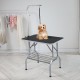 Buy Foldable Pet Grooming Table 914.4x609.6mm Dog Grooming Table Load Capacity 149.7kg Stainless Steel Dog Grooming Table with 1 Clip 2 Ropes 1 Handle