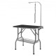 Buy Foldable Pet Grooming Table 914.4x609.6mm Dog Grooming Table Load Capacity 149.7kg Stainless Steel Dog Grooming Table with 1 Clip 2 Ropes 1 Handle