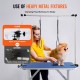 Buy Foldable Pet Grooming Table 914.4x609.6mm Dog Grooming Table Load 149.7kg Stainless Steel Dog Grooming Table with 2 Clips 2 Ropes Storage Basket