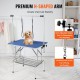 Buy Foldable Pet Grooming Table 914.4x609.6mm Dog Grooming Table Load 149.7kg Stainless Steel Dog Grooming Table with 2 Clips 2 Ropes Storage Basket