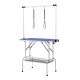 Buy Foldable Pet Grooming Table 914.4x609.6mm Dog Grooming Table Load 149.7kg Stainless Steel Dog Grooming Table with 2 Clips 2 Ropes Storage Basket