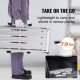 Buy Work Platform Load 150kg Folding Workbench 76 x 30 x 50.8cm Aluminum Rungs Non-Slip Feet Work Table for Car Wash Painting Home Decor