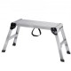 Buy Work Platform Load 150kg Folding Workbench 76 x 30 x 50.8cm Aluminum Rungs Non-Slip Feet Work Table for Car Wash Painting Home Decor