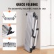 Buy Work Platform Adjustable Height Load 150kg Folding Workbench 100x30x87.7cm Non-Slip Aluminum Step Work Table for Car Wash Painting Decoration