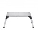 Buy Work Platform Adjustable Height Load 150kg Folding Workbench 100x30x87.7cm Non-Slip Aluminum Step Work Table for Car Wash Painting Decoration