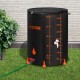 Buy Collapsible Rain Barrel Rain Collector 379L Large Capacity PVC Black