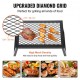 Buy Folding Campfire Grill 458x305x205mm Portable Steel Camping Fire Grill Campfire Cooking Equipment with Carry Bag with Legs Outdoor Cooking Grill