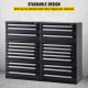 Buy Drill Bit Tool Box 3 Pieces 1/16"-1/2", A to Z, #1-60 Empty Tap Box 3/5 Drawers, 29/27/60 Compartments Drill Bit Organizer 37.5x20x20 cm Stackable Space for Workshops