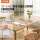 Buy Clear Tablecloth Rectangle 24x48 Inch PVC Table Cover 1.5mm Thickness with Rounded Corners Waterproof Table Protector 17x12 Inch Cut to Size for Dining Room Kitchen Restaurant