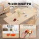 Buy Clear Tablecloth Rectangle 24x48 Inch PVC Table Cover 1.5mm Thickness with Rounded Corners Waterproof Table Protector 17x12 Inch Cut to Size for Dining Room Kitchen Restaurant