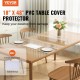 Buy Clear Tablecloth Rectangle 46x123.2cm PVC Tablecloth 1.5mm Thickness with Rounded Corners Waterproof Table Protector 45x30cm Cut to Size for Dining Room Kitchen Restaurant