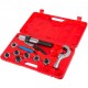 Koop 7-kops hydraulische pijpexpander, meerlaagse hydraulische crimper met buizen van 10 - 28 cm, stalen meerlaagse crimper voor het krimpen van composietbuizen