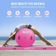 Comprar Juego de colchoneta y rodillo de gimnasia inflable, pista de acrobacia con bomba eléctrica, entrenador de flexión de espalda, equipo de gimnasia para uso en el hogar/gimnasio/yoga, Rosa