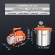 Buy Vacuum Pump 5 Gallon Vacuum Chamber Kit and 100 L/min Pump Vacuum Degassing Chamber Kit