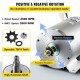 Buy Electric Scooter Motor Brushless 48V DC Electric Brushless Motor with Controller Handles and Charger 9 Teeth 8 Wrenches + Screw Set for Go Karts Scooters and E-bike