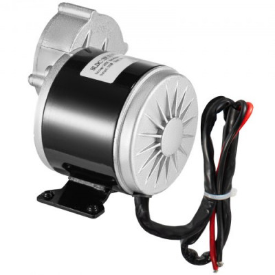 Motor Eléctrico Cepillado 24V 350W Reducción de Engranaje DC Go Karts E-Bike