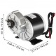 Comprar Motor Eléctrico Cepillado 24V 350W Reducción de Engranaje DC Go Karts E-Bike