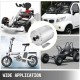 Koop Borstelloze motor Elektrische go-kartmotor 500W elektrische scootermotorset Perfect voor elektrische scooter, elektrische fiets, elektrische fiets en e-scooter enz.