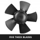 Buy Bathroom Extractor Fan Industrial Extractor Fan Extractor Fan Axial Fan Square Frame Air Extractor 10 2 Pole Motor 2600rpm 120W