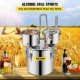 Buy Distill Alcohol Water Distiller 12.3L Homemade Distilled Water Machine Distillation Filter Purifier Stainless Steel