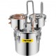 Buy Distill Alcohol Water Distiller 12.3L Homemade Distilled Water Machine Distillation Filter Purifier Stainless Steel