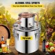 Buy Distilling Alcohol Water Distiller 19 L Stainless Steel 30 x 30 cm Rapid Cooling