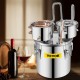 Buy Distill Alcohol Water Distiller 21L Homemade Distilled Water Machine Distillation Filter Purifier Stainless Steel