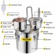 Buy Distill Alcohol Water Distiller 21L Homemade Distilled Water Machine Distillation Filter Purifier Stainless Steel