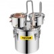 Buy Distill Alcohol Water Distiller 21L Homemade Distilled Water Machine Distillation Filter Purifier Stainless Steel