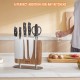 Buy Magnetic Knife Block 26cm Double Sided Magnetic Board Acacia Wood Knife Holder Multifunction Knife Holder Utensils Kitchen Tools Restaurant