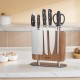 Buy Magnetic Knife Block 26cm Double Sided Magnetic Board Acacia Wood Knife Holder Multifunction Knife Holder Utensils Kitchen Tools Restaurant