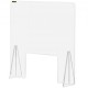 Buy Acrylic Counter Screen Protector 60 x 60 cm Sneeze Guard 20 x 30.6 cm Transaction Window, 2.2 kg Acrylic Screen Protector for Clinics, Hotels, Banks