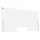 Buy Acrylic Counter Screen Shield, 60 x 120 cm Sneeze Guard, 11.5 x 35.6 cm Transaction Window Acrylic Screen Protector for Clinics, Hotels, Banks