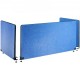 Comprar Painel de privacidade de escritório azul marinho 152x61 cm 3 painéis Espessura do painel divisor de mesa 20 mm Espessura da mesa 10-35 mm Painel de privacidade de mesa para escritórios Salas de aula